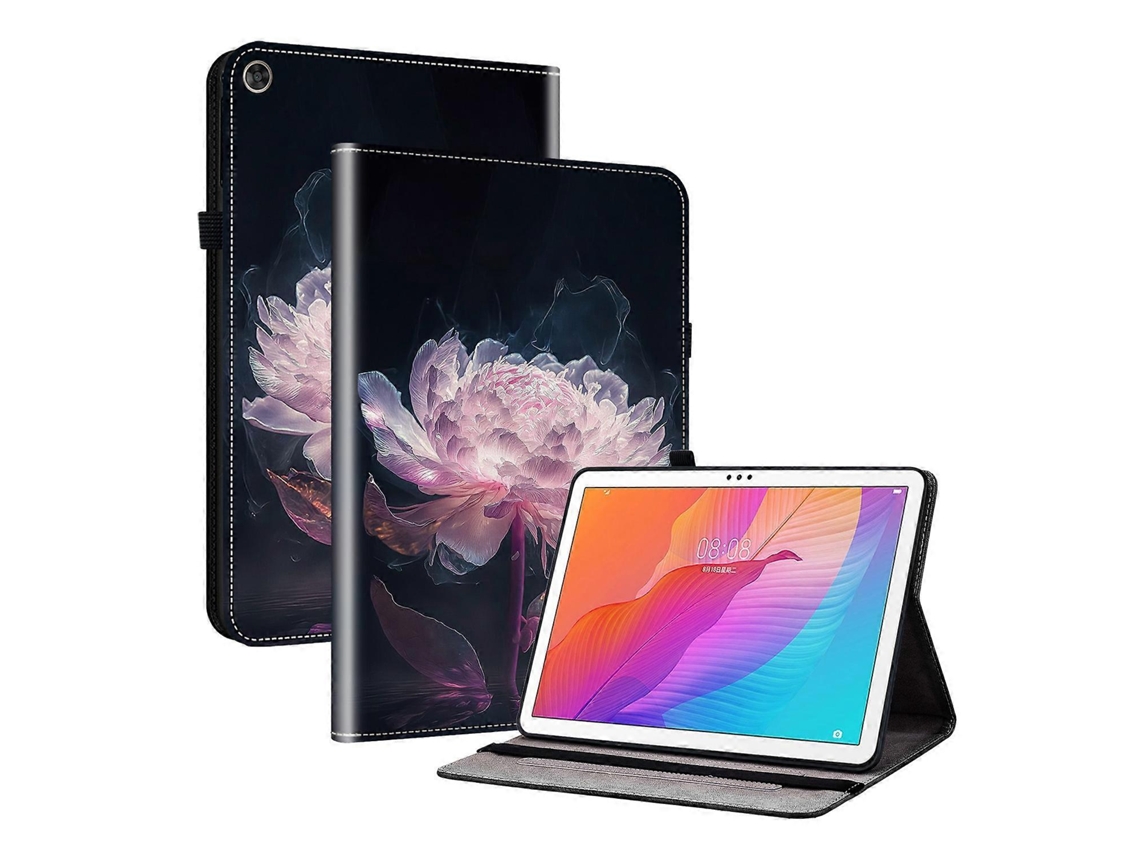 Capa para tablet inteligente em couro pintado com textura de cristal Webake