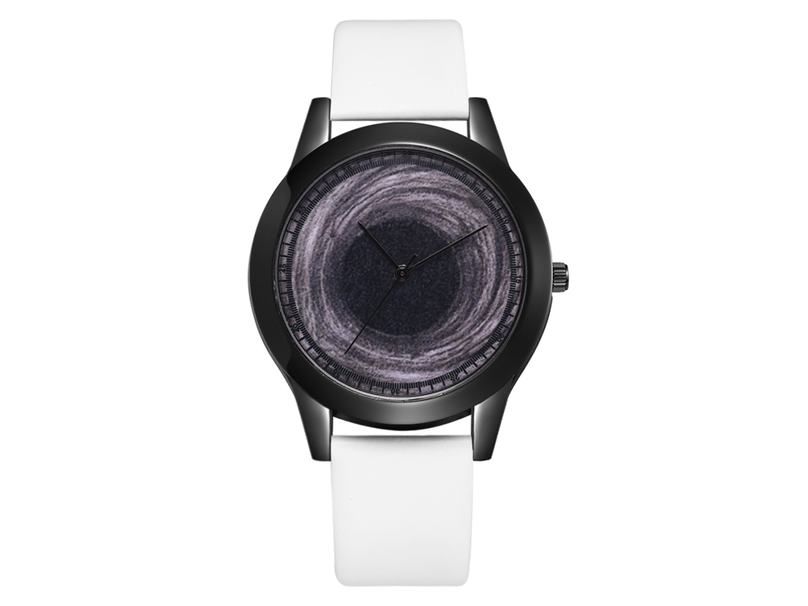 Reloj De Pulsera Para Hombre De Moda Casual Con Dial De Aleación Cuarzo Blanco