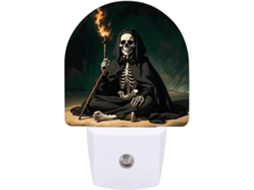 Luz Noturna Led Com Sensor, Luz Noturna Branca Quente Suave Banheiro, Quarto, Cozinha, Semicírculo