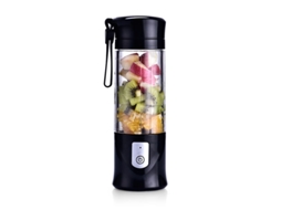 Liquidificador , Portátil Para Smoothies, Mini Usb Milkshakes, Sucos De Frutas, 350 420 Ml, 6 Lâminas Esportes E Viagens Slowmoose (preto)