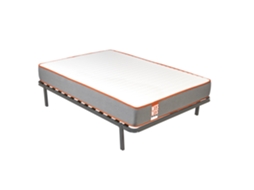 Pack WHAT THE SLEEP Cama + Colchão Molas Ensacadas Funk (150 x 200 - 56 Cm de Altura)