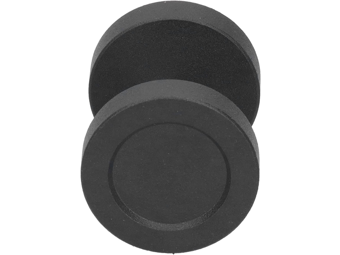 Puxador De Porta Celeiro Amonida, Robusto, Em Aço Carbono, Redondo, Para Portas De Correr E Armários, 5x5cm