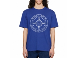 Rockinstone Stargate White Rock Research Solid Royal Adult T-shirt Size:s