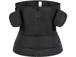 Kit de Sauna SFUSHOS cinta modeladora em neoprene para emagrecimento e controle abdominal feminino