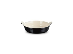 Le Creuset - Tabuleiro Redondo 24cm Heritage, Negro Onix 61129241400007