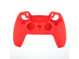 Capa Silicone Vermelha para Playstation 5 BRILVIBERA
