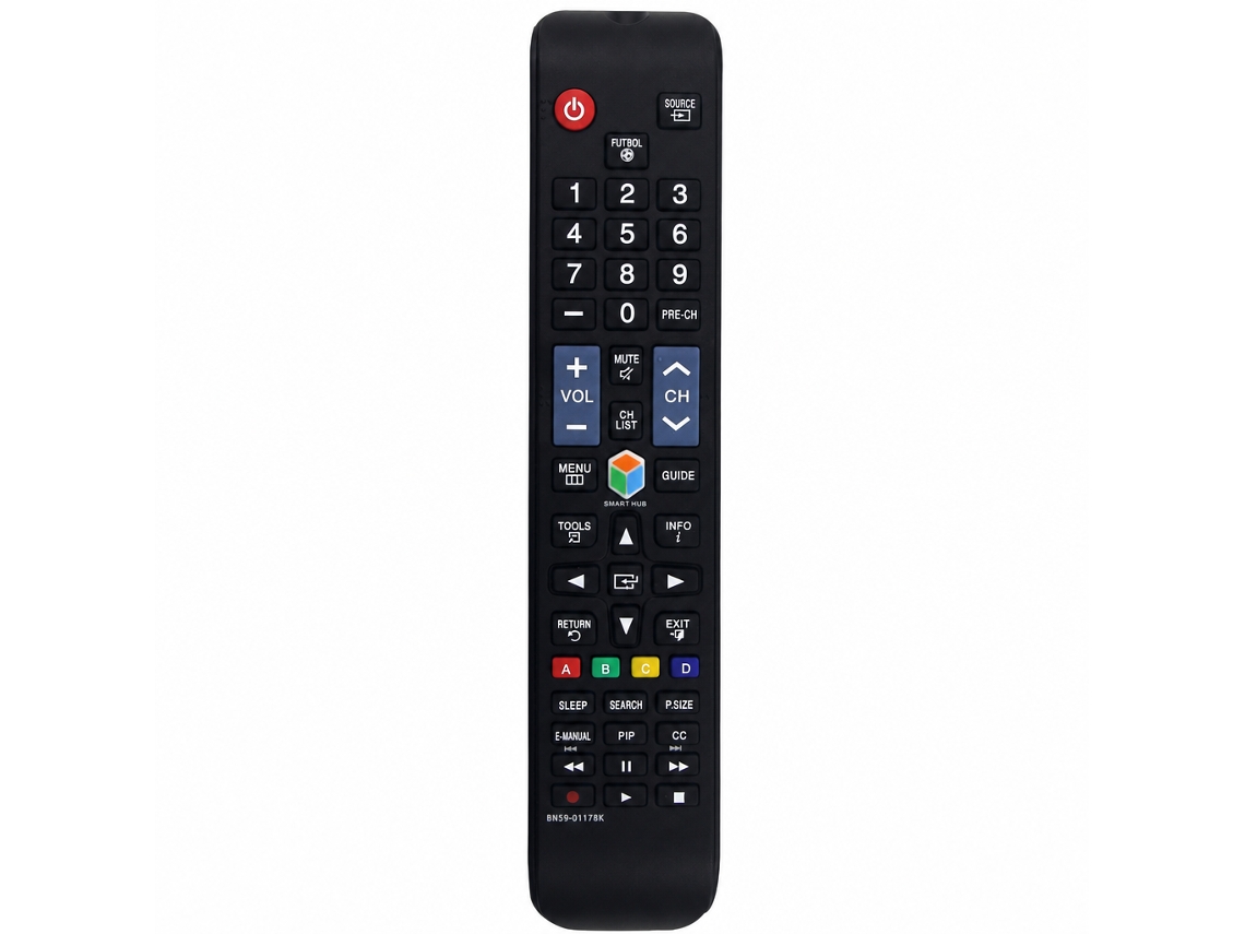 Comando À Distância Para Tv Compatível Com Samsung Bn59-01178k Com Botão Smart Hub_dae