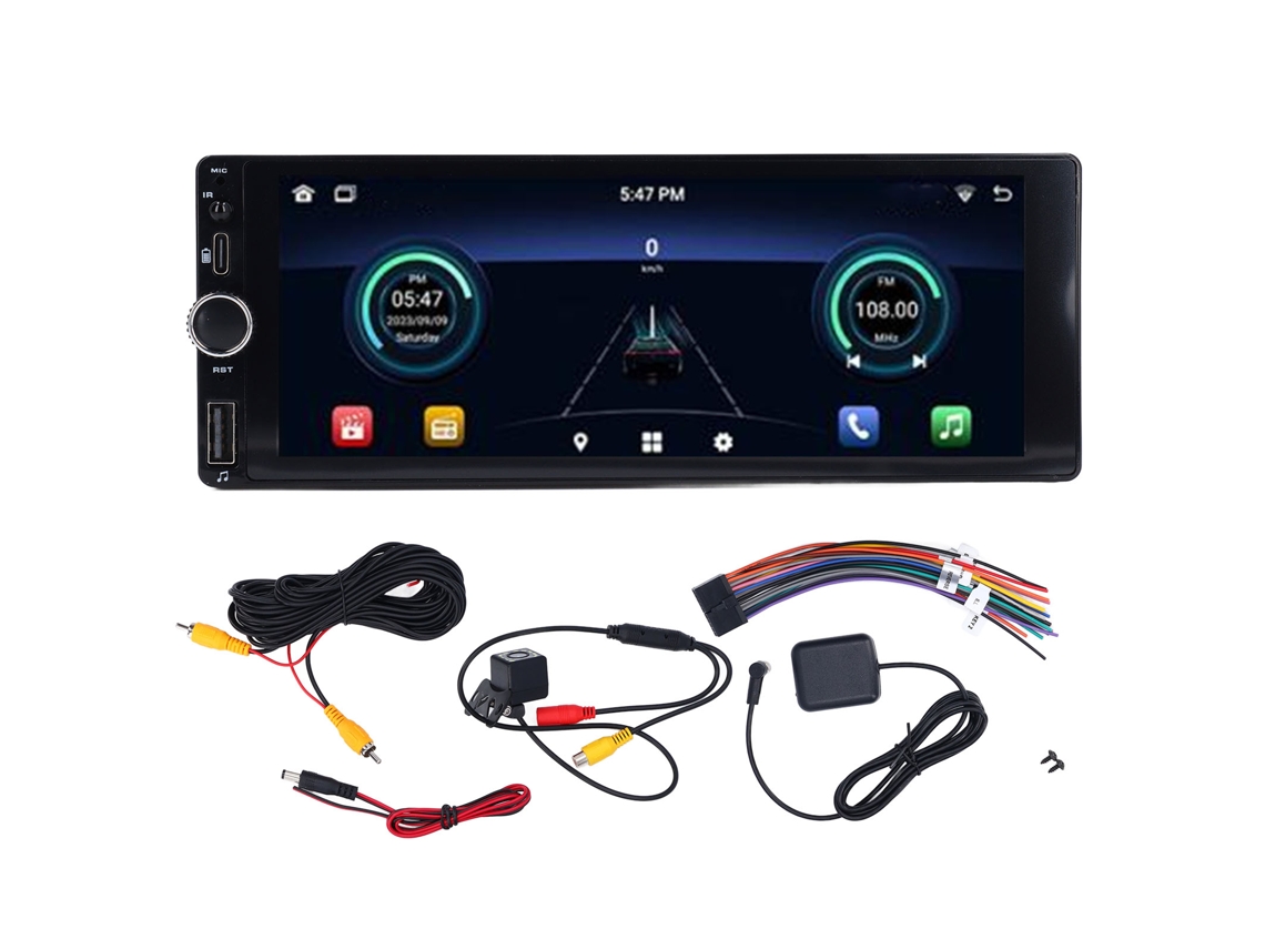 Estéreo Carro 2g 64g Tela 6.86" Gps Android 13