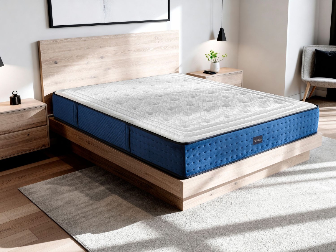 Colchão de Espuma SHAULA Elysium 180x200 Cm Altura 30 Cm com 2 Cm de Viscoelástica