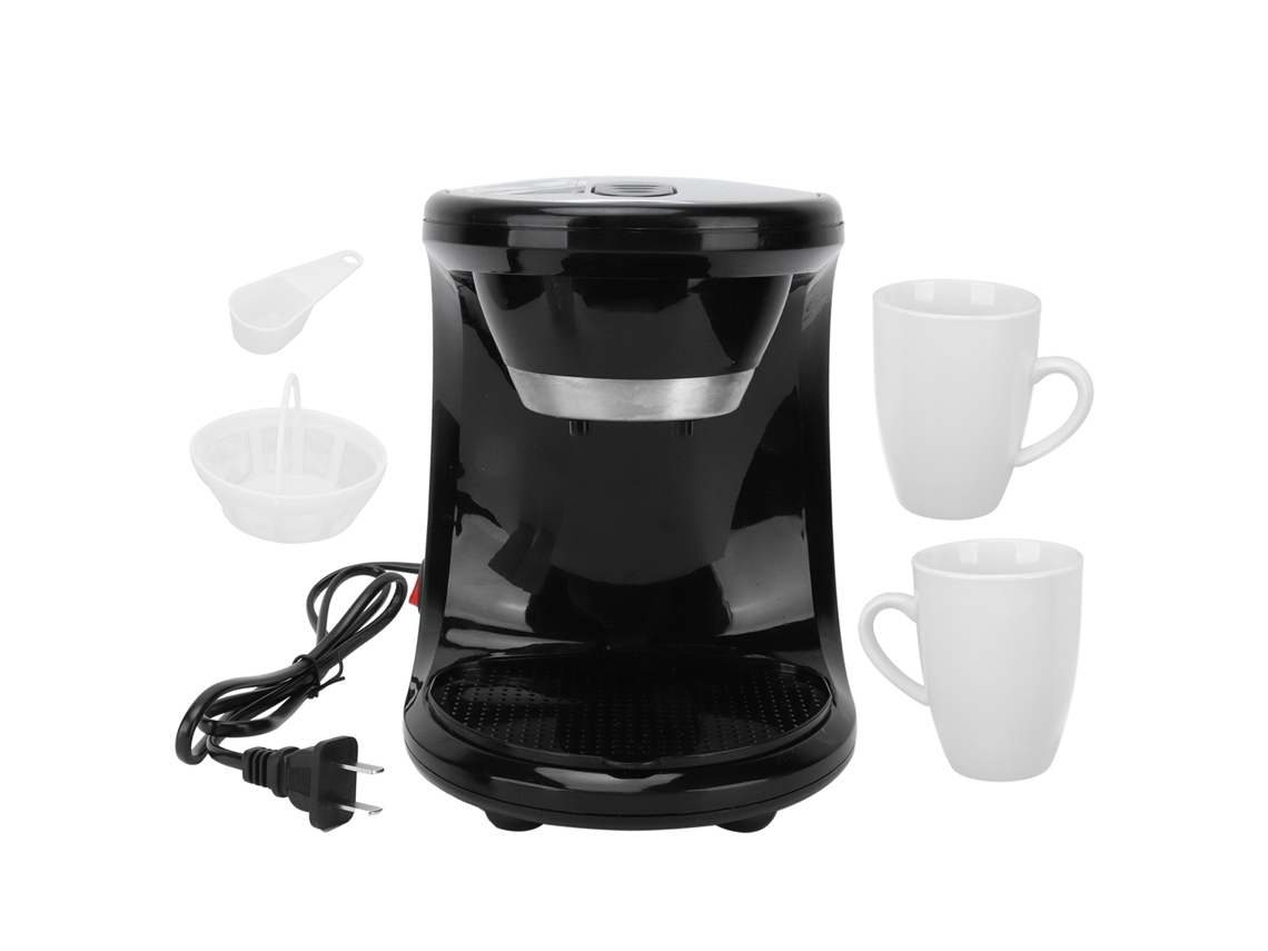 Cafeteira Laxiscreed De Duas Xícaras Estilo Americano, Preparação Rápida Em 60 Segundos, 127v Padrão Portugal