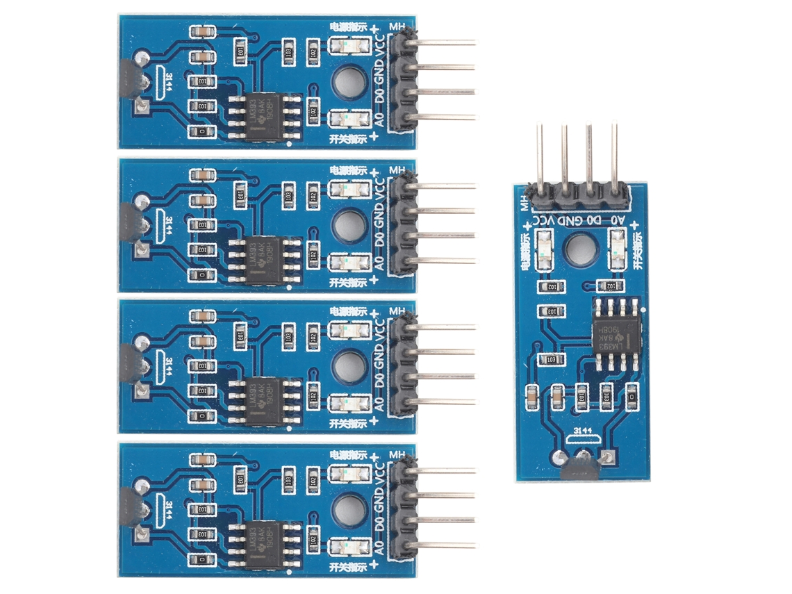Módulo de sensor de velocidade com efeito Hall 3144e (5 peças) - 3,3-5V