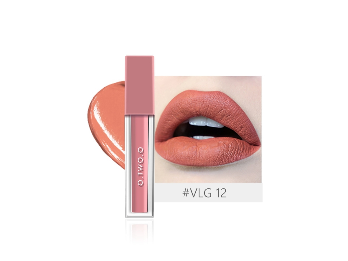 Labial Líquido Mate Impermeable Hidratante De Larga Duración Vlg12