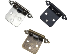 Conjunto De 10 Dobradiças Ferro Com Fechamento Automático Para Portas