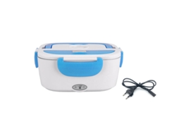 Lancheira Elétrica Portátil Aquecida 110v220v, Aço Inoxidável, Plástico Slowmoose (tanque De Aço Inoxidável Azul, Padrão Europeu 220v)