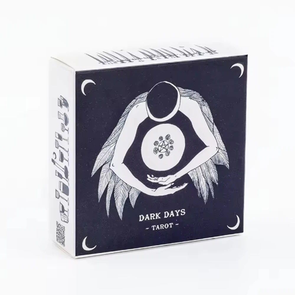 Tarô Da Idade Das Trevas, 78 Cartas, Com Guia Em Pdf, 7,6 X 7,6 Cm