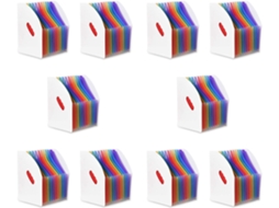 Organizador Vertical Permanente A4 com 10 Extensões SFUSHOS