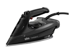 Ferro a Vapor BRAUN FreeStyle 5 SI5088BK (Jato de vapor 220 g/min - Base SuperCeramic)