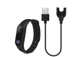 Pulseira inteligente com monitoramento de frequência cardíaca via Bluetooth EOOCOO