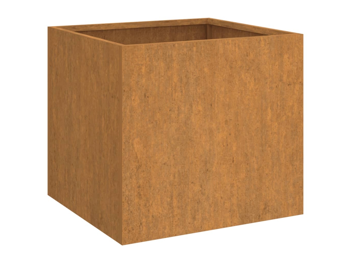 Planter, Planters Vidaxl Marrom Aço (49 X 47 X 46 Cm)