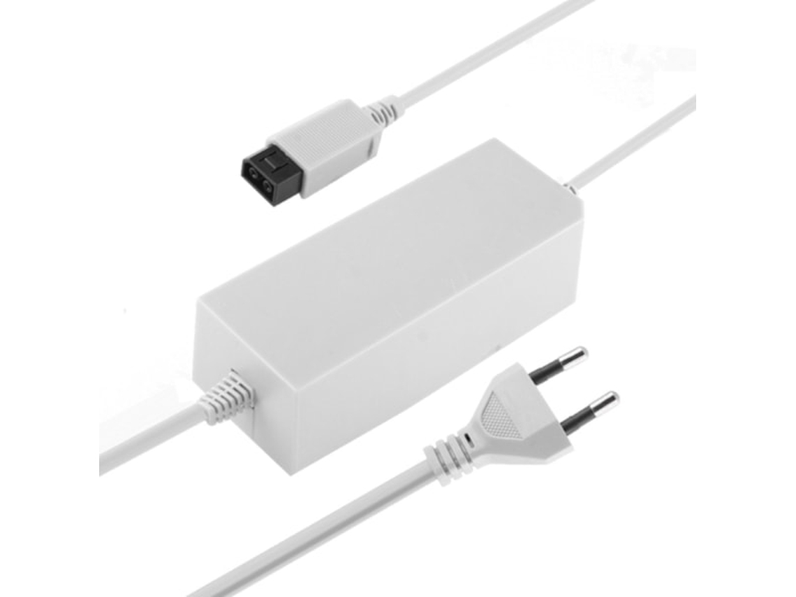 Adaptador Ac - Compatível Com Nintendo Wii Branco