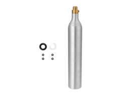 Garrafa Cilindro de Água com Gás 0.6l Adaptador Recarga Soda Cga320 Sodastream S/MARCA