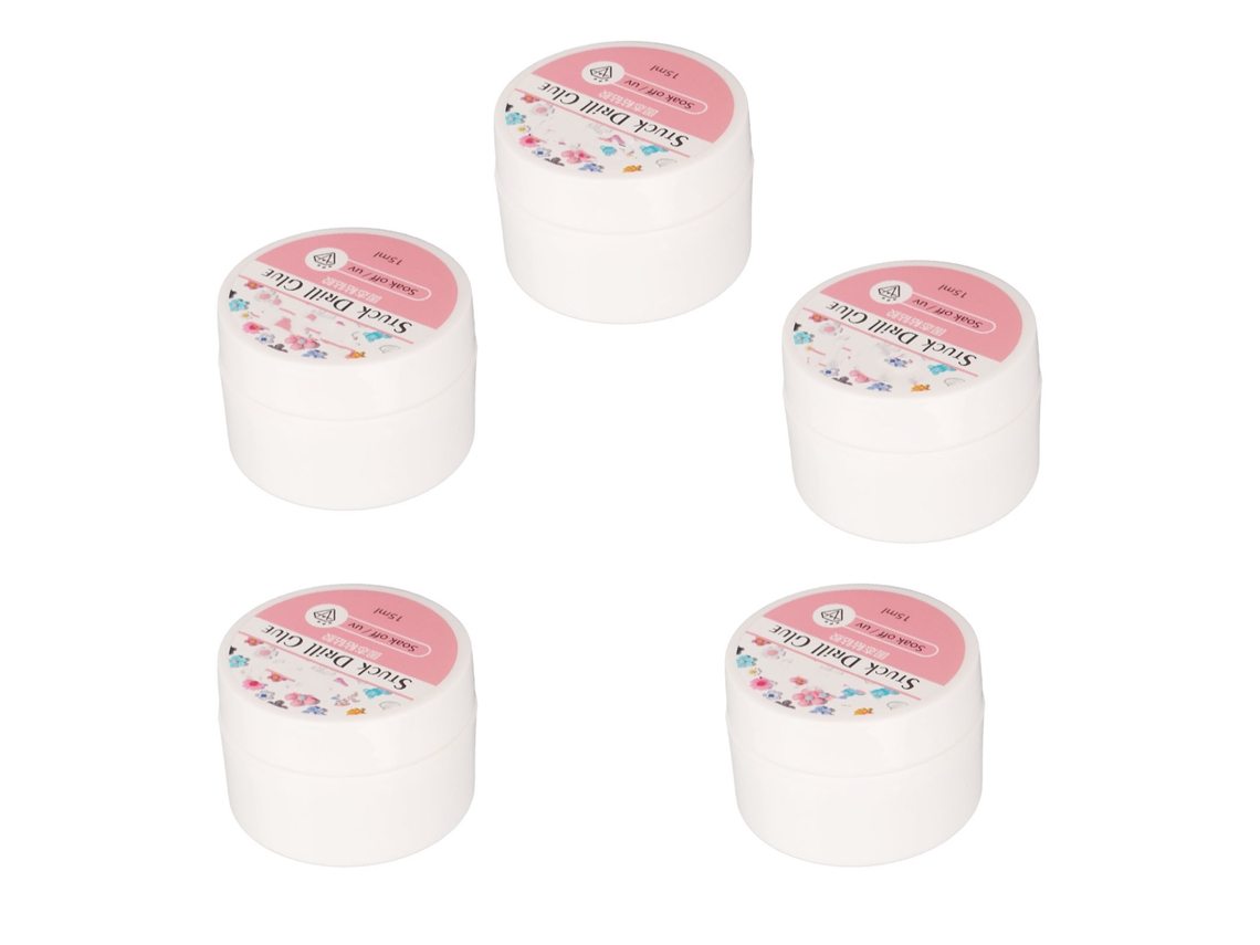 5pcs Cola Para Broca De Arte De Unha Adesiva Super Colante Gel Ferramentas De Beleza Acessórios 15ml