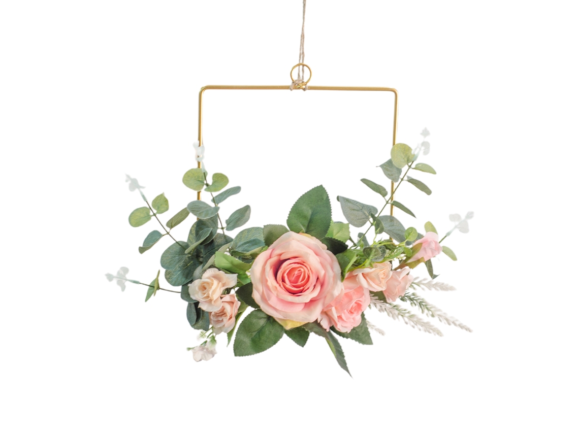 Coroa de Flores Artificiais com Rosas LAXISCREED