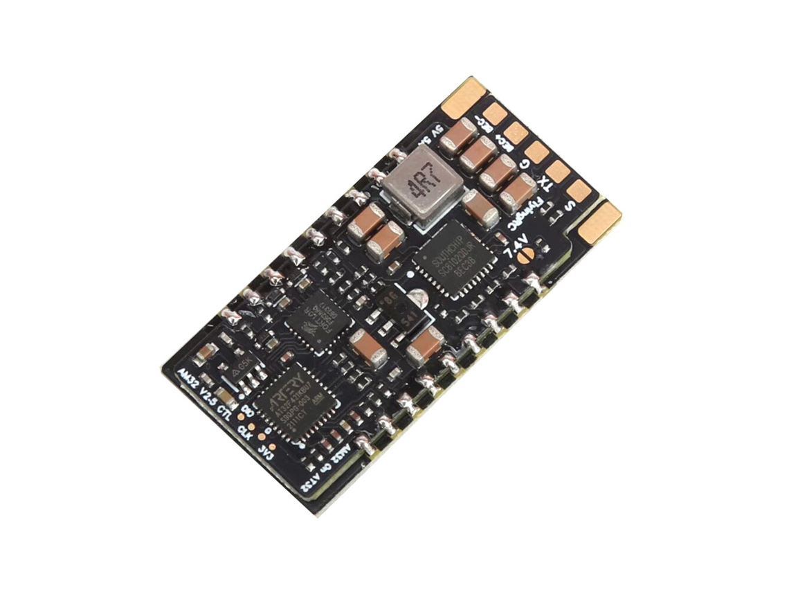 Controlador Esc Brushless Flyingrc Am32 75a V2.5 32 Bits 2~7s Carros Veículos Drones Quadricópteros Aeronaves Rc Peças MDUG