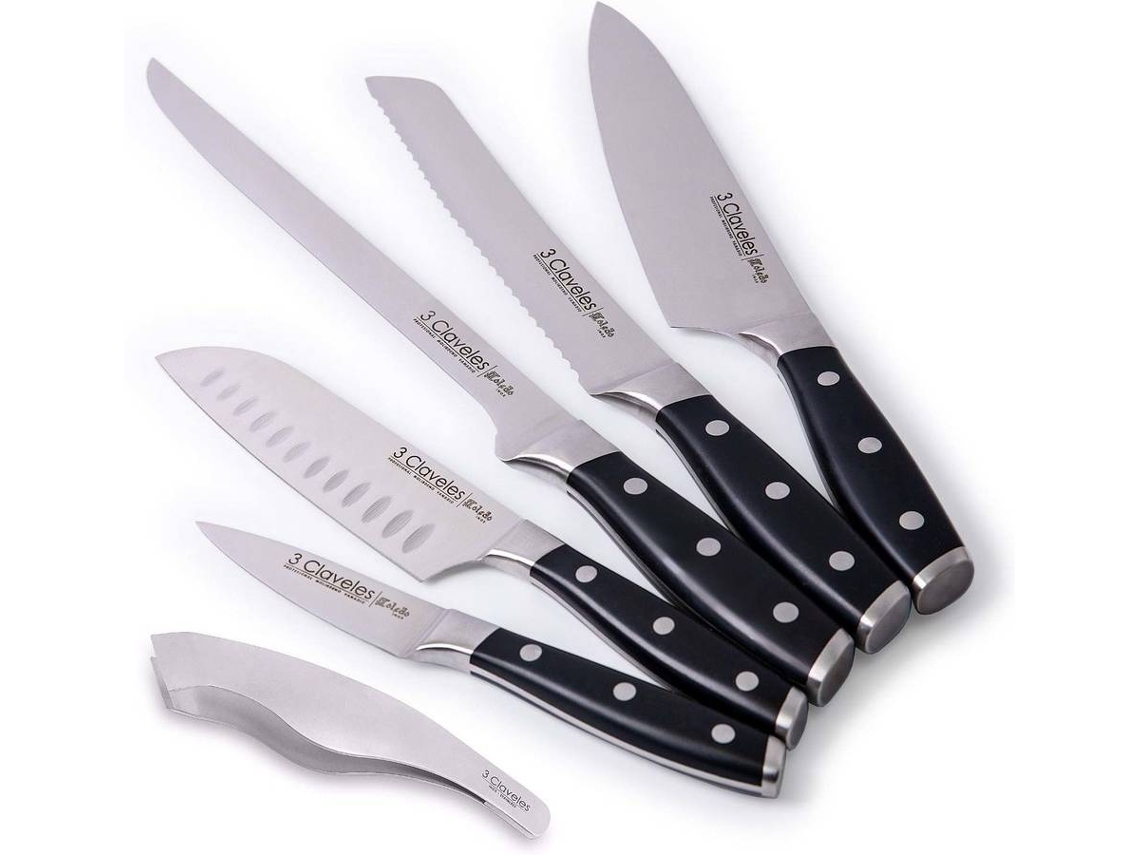 Faca de Cozinha 3 CLAVELES (Aço Inox)