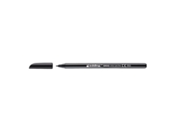 Edding 1200 - Rotulador De Fibra Con Punta Redonda N. 1 De 0.5 Mm. Negro
