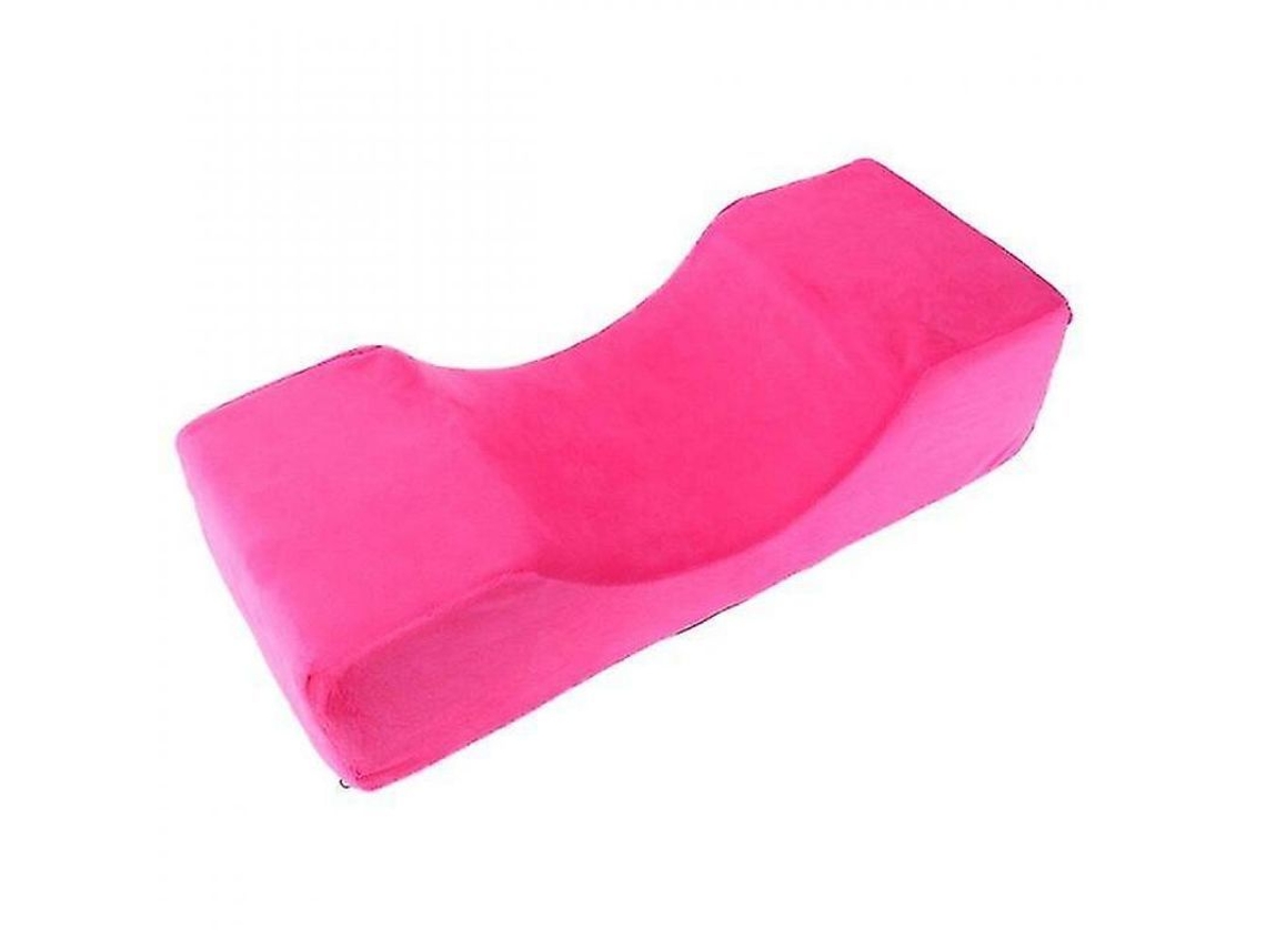 2026 almohada para Pestañas Con Espuma de Memoria Soporte Cervical Suave Lavable 50x20x13cm Rojo