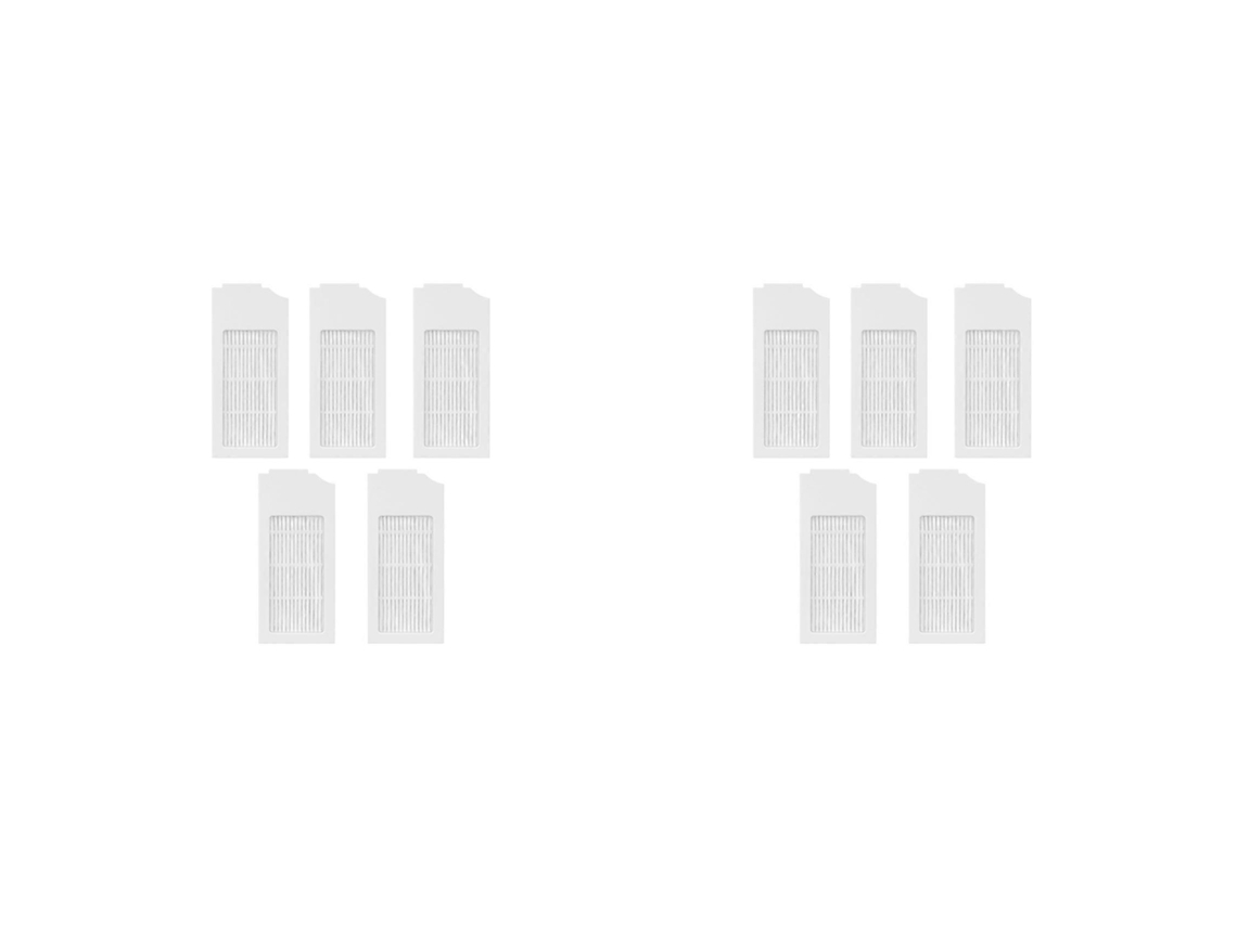 2 Filtros Hepa De Substituição Para O Aspirador Robô Ecovacs Deebot T10 Plus.