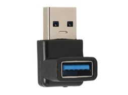Adaptador USB Macho a Hembra Ângulo 90° USB3.1 10Gbps S/MARCA