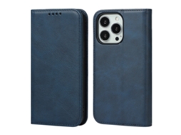 Capa Lurelia Robusta Em Pele Magnética, Azul