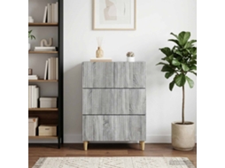 Vidaxl Gabinete De Gavetas 66 X 34,5 X 90 Cm Derivados De Madeira