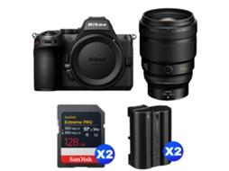 Z5 Ii + 135mm F/1.8 S Plena + 2 Sandisk 128gb Extreme Pro Uhs ii Sdxc + 2 Nikon En el15c + Ebook “20 Dicas para Fotos Que Impressionam” NIKON
