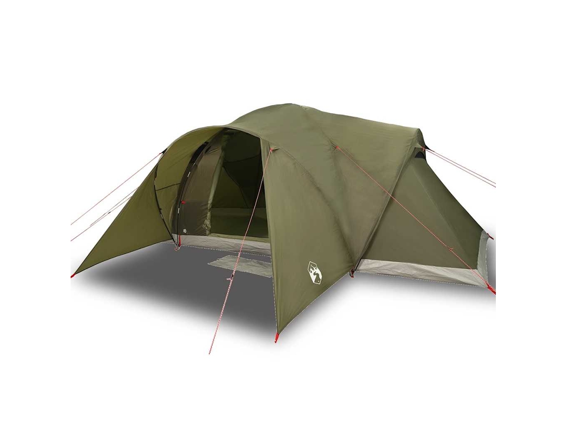 Family Tent, Family Tents Vidaxl Verde Poliéster (494 X 370 X 190 Cm)