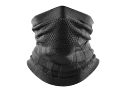 Vlrla-bufanda Tubo Cuello Máscara Facial Acolchada Antivento Calientita Para Ciclismo Outdoor Gaiter Cuello Negro