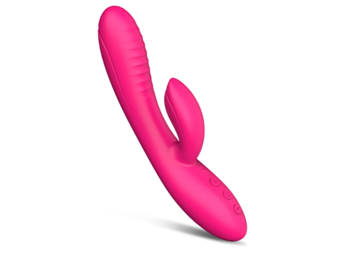 Vibrador De Coelho De Ponto G 2 Em 1 Para Mulheres, Vibradores De Silicone Líquido Vibrador, Brinquedos Sexuais Para Adultos Silenciosos