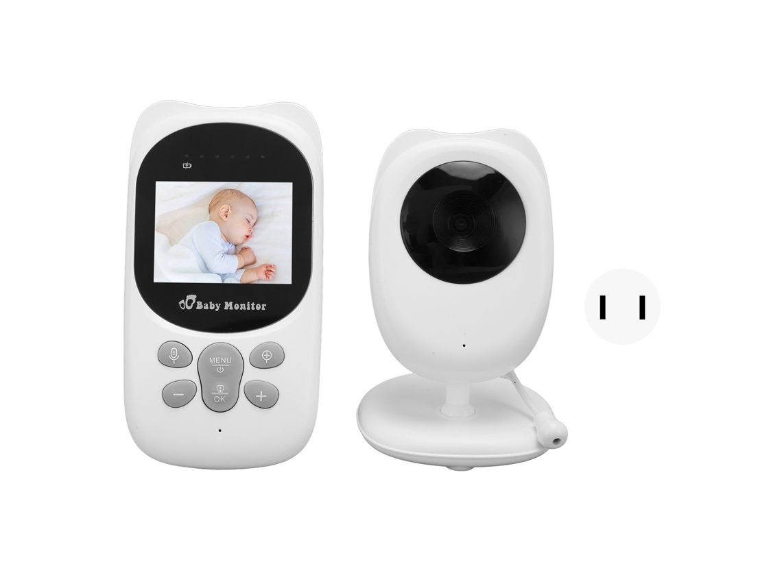 Babá Eletrônica Com Vídeo, Visão Noturna Colorida, Tela De 2, 4 Polegadas, Comunicação Bidirecional, Alcance De Transmissão De 150 Metros E