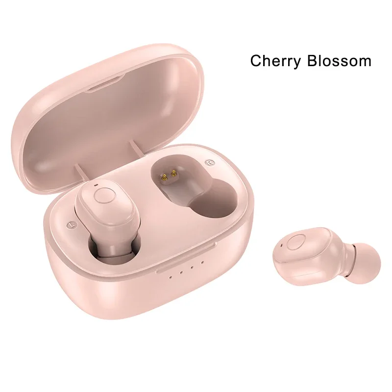 Fones De Ouvido Intra-auriculares Sem Fio Bluetooth Com Cancelamento De Ruído Para Corrida (rosa)