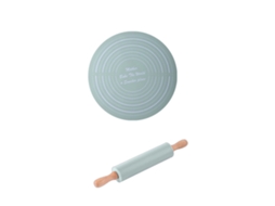 Tapete De Silicone Para Cozedura 35x35cm - Folha Antiaderente Para Forno, Pão E Bolachas, Base De Balcão