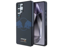 Capa Magnética Red Bull Para Samsung Galaxy S25 Ultra Com Dois Logotipos De Touros