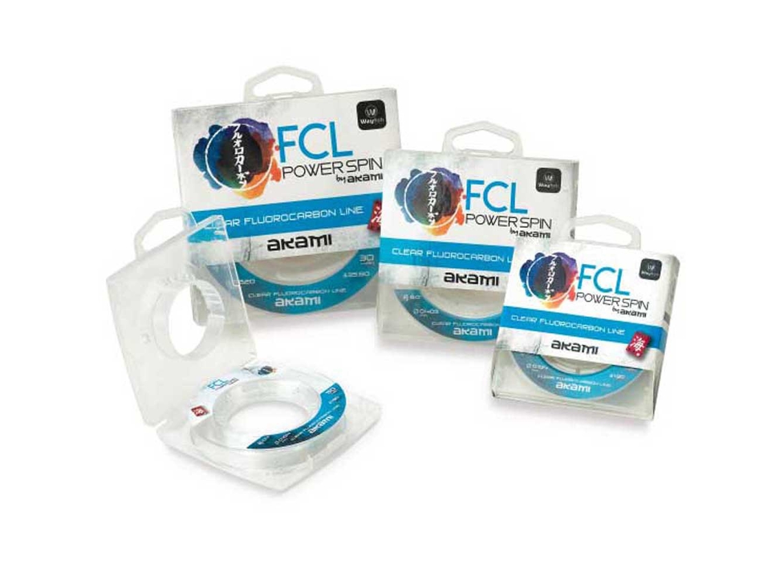 Linha AKAMI Fluorocarbono fcl power spin