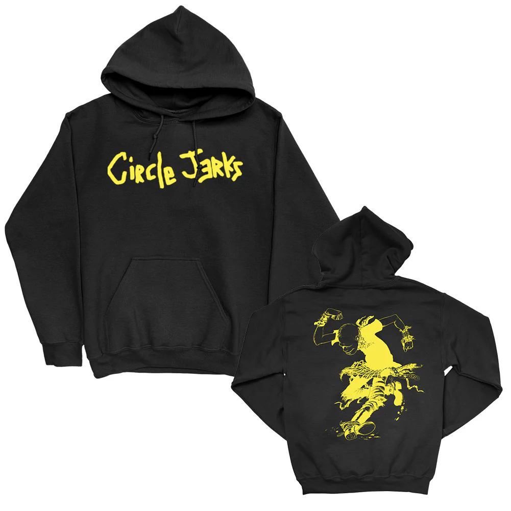 Circle Jerks Cj Logo Pullover Hoodie Rockinstone-xl