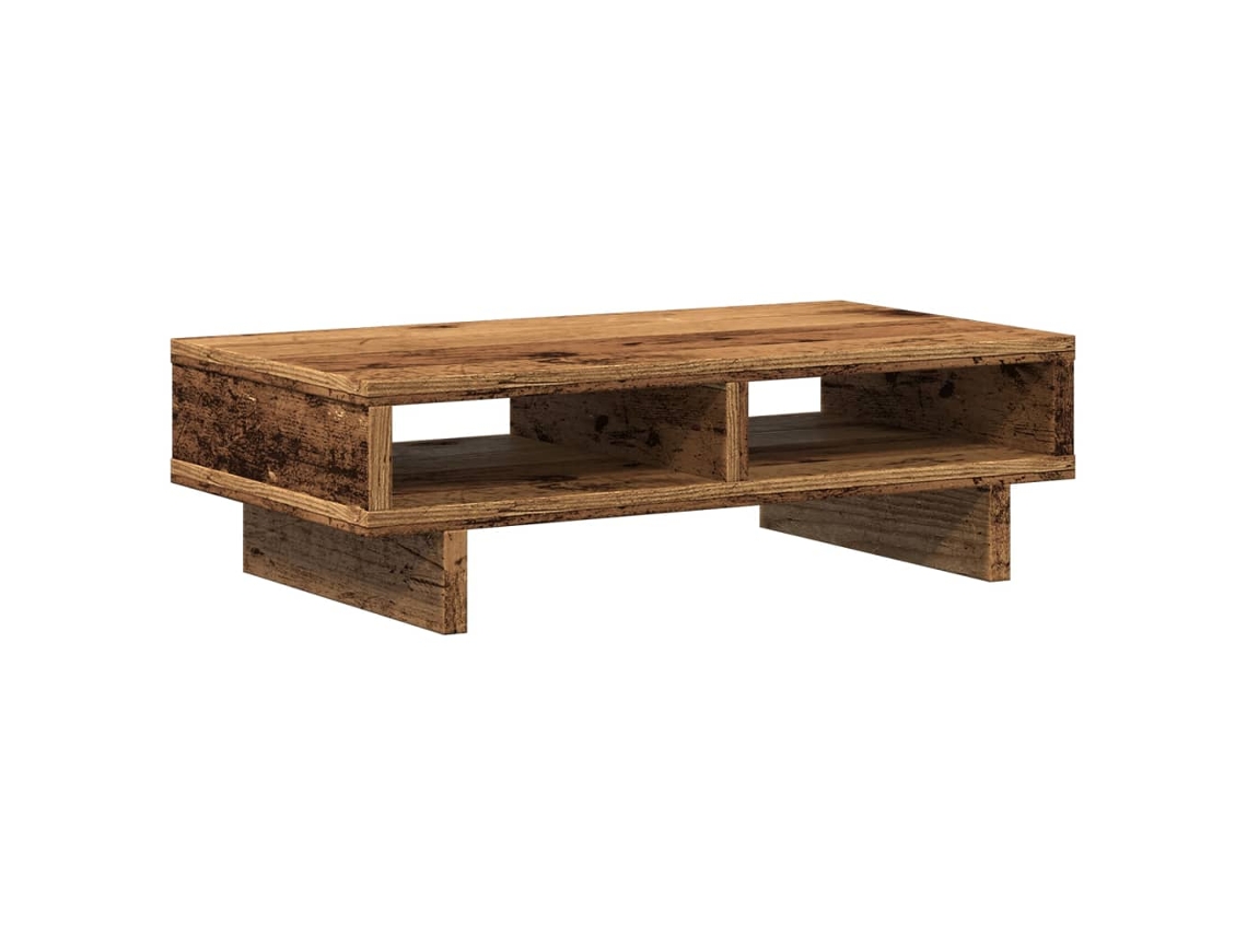 Monitor Stand, Monitor Stands Vidaxl Marrom Madeira Processada (50 X 27 X 15 Cm)