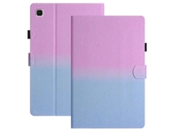 Capa de couro com costura gradiente Webake para Samsung Galaxy Tab A7 Lite T220/T225