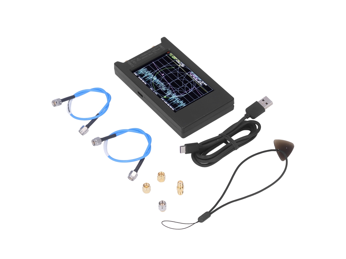 Laxiscreed Analisador De Rede Vector Portátil Com Visor De 4" Para Medições Precisas