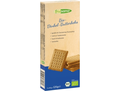 Bolachas FRUSANO De Espelta Organica (100g)