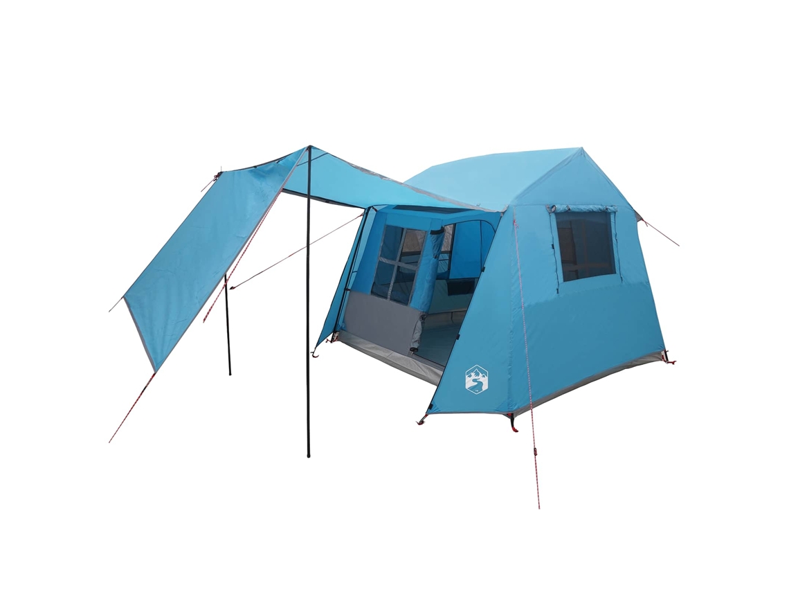 Conjunto 1 Tenda Túnel Vidaxl Azul Poliéster (275 X 240 X 200 Cm)